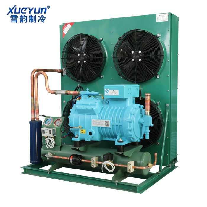 Semi-hermetic Condensing Unit with Reciprocating Piston Compressor