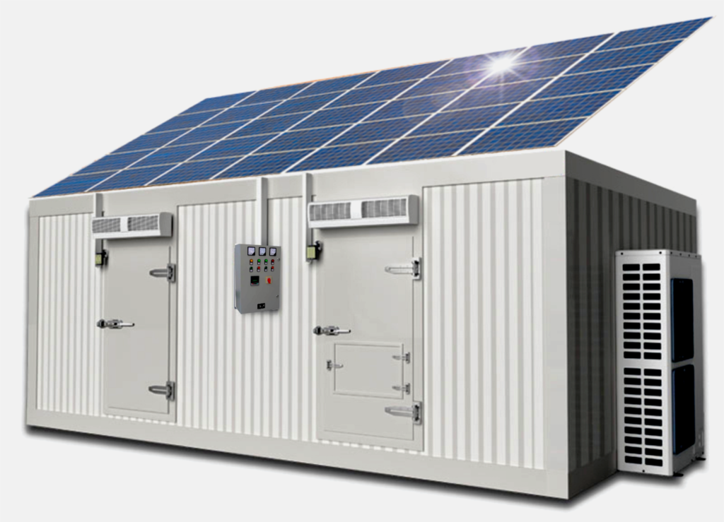 Solar-Powered Refrigerated Containers | Off-Grid Cold Storage Solutions